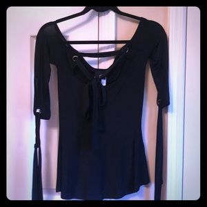 Black sexy top